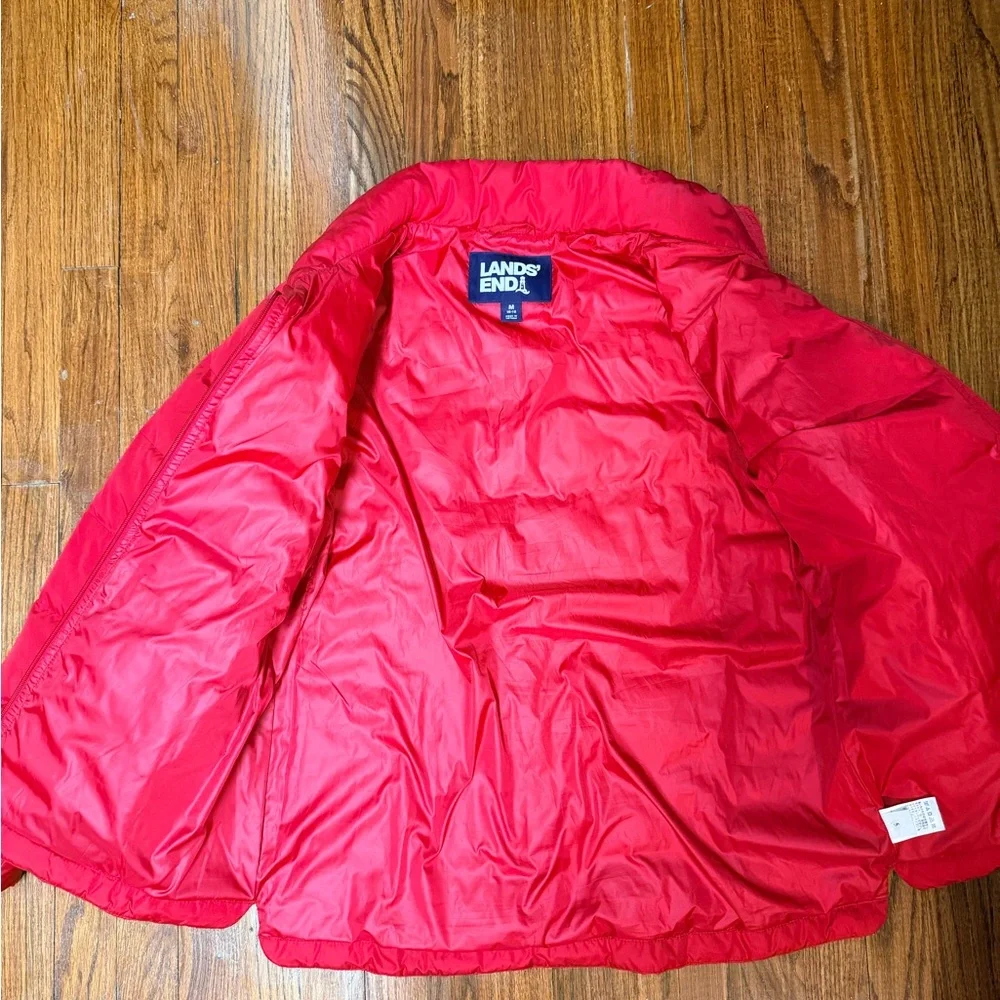 Lands' End Vibrant Red Jacket